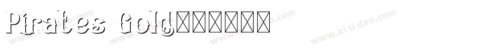 Pirates Gold字体转换